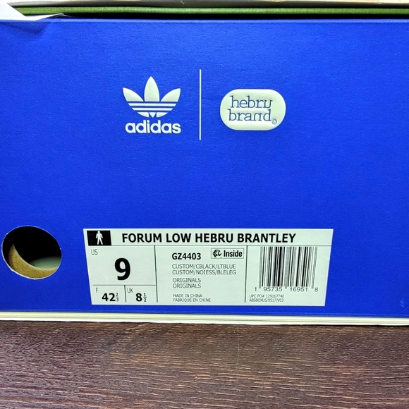 BRAND NEW Adidas Forum Low Hebru Brantley Rocket Men's Size 9.0 - Picture 9 of 9